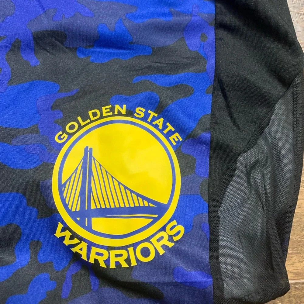 NBA Golden State Warrior blue Camo leggings size Small